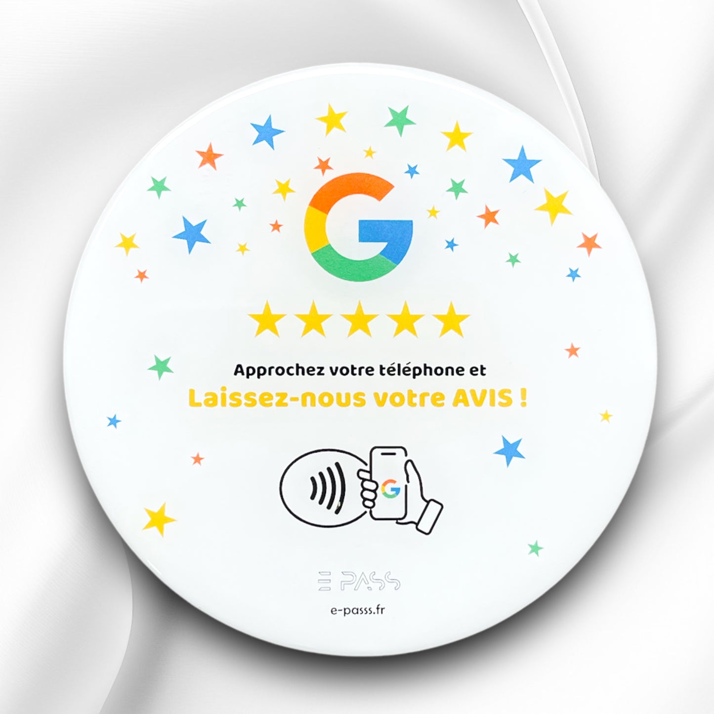 Plaque Avis Google